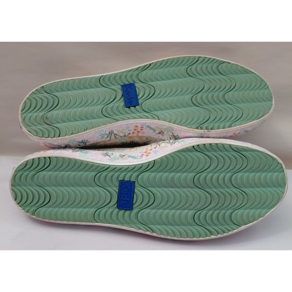 Keds X Rifle Paper Co Double Decker Meadow Print Sneaker Size 8.5 - Picture 6 of 7